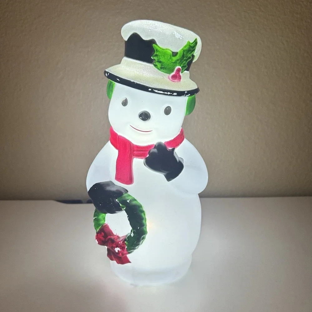 Snowman Blow Mold 11